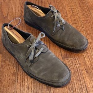 John Varvatos USA brown suede shoes